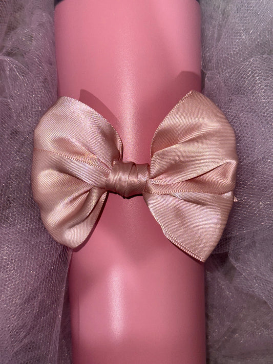 Peachy Queen Satin Bow!