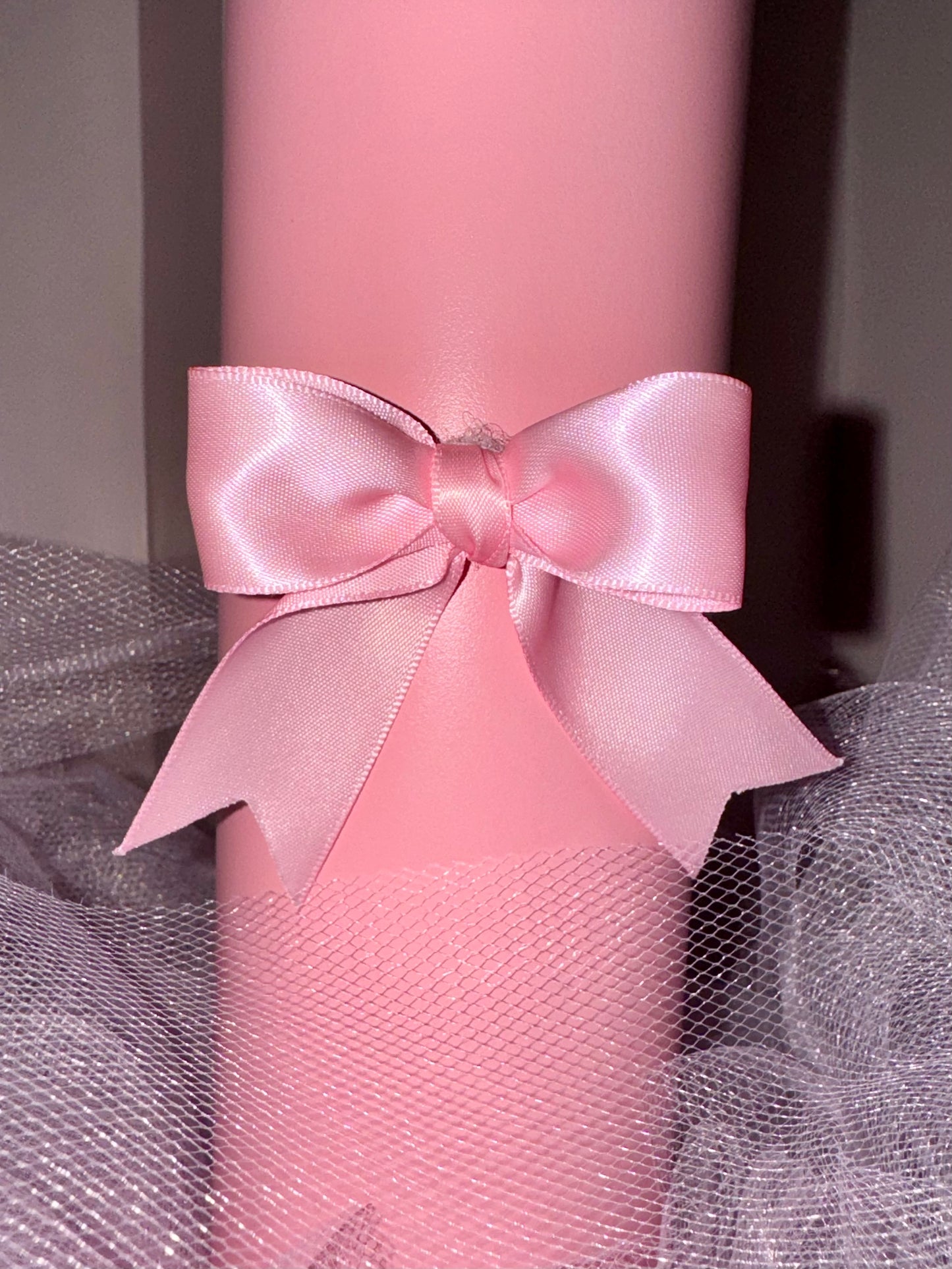 Pink Satin Bow!